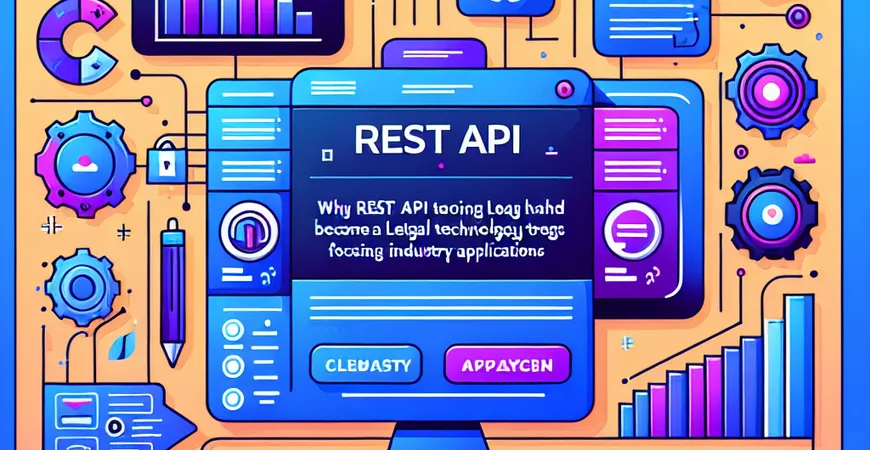 REST API为何成为法律科技趋势？行业应用探索。